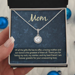 Eternal Hope Necklace - For Mom A Loving Mother