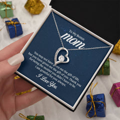 Forever Love Necklace - To My Bonus Mom I Am Grateful